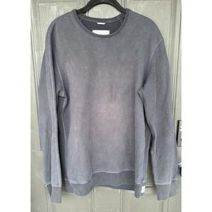 Reigning Champ Midweight‎ Terry Sweatshirt Men Large Slim Fit Ribbed Side Panels